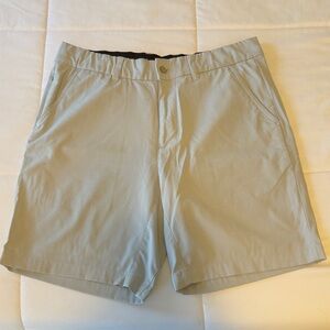 Men's Athletic Shorts in Light Tan